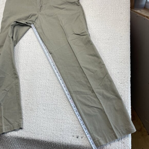 Columbia Pants Mens 36x34 Tan Khaki Duck Canvas Utility Pocket Outdoors Camping - Picture 11 of 11